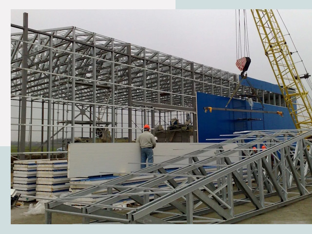 Строительство заводов в Шатуре