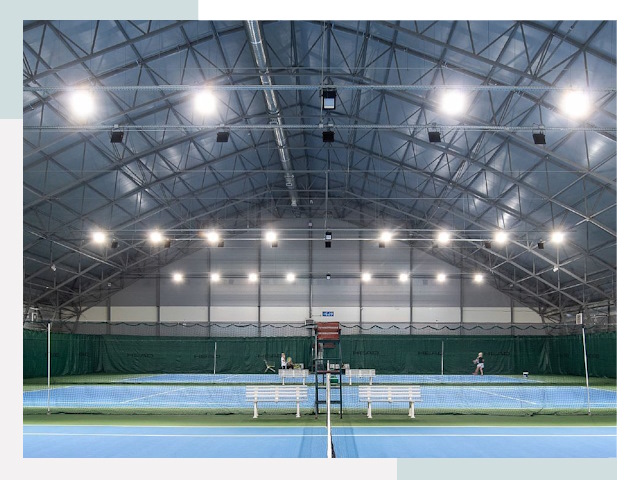 Строительство теннисных кортов в Шатура от 615 руб.