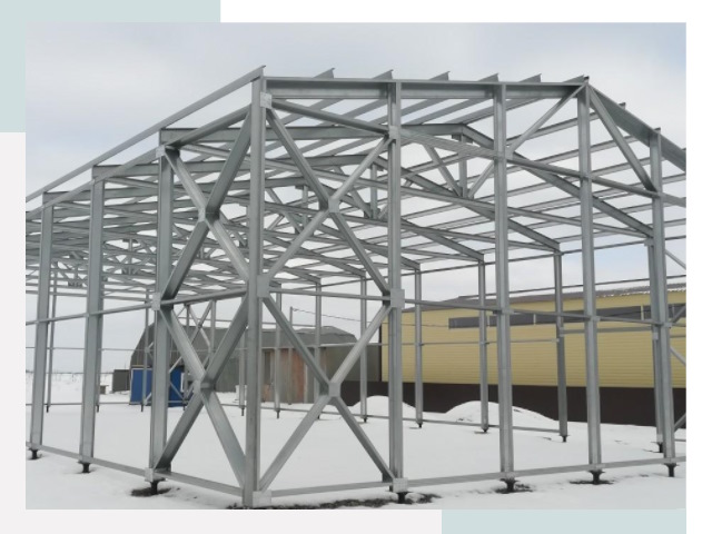 Каркасные ангары в Шатуре