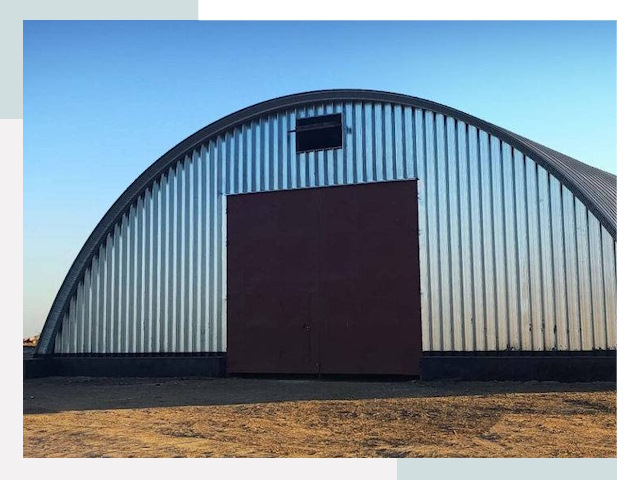 Арочные ангары в Шатуре