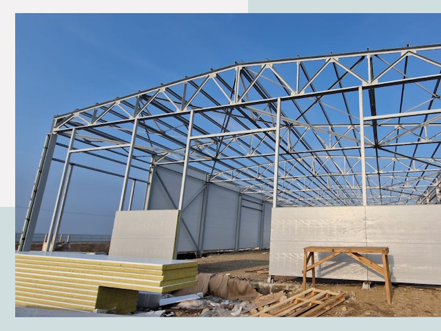 Утепленные ангары в Шатура от 615 руб. за м²