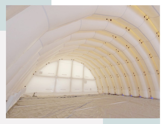 Пневмокаркасные ангары в Шатуре