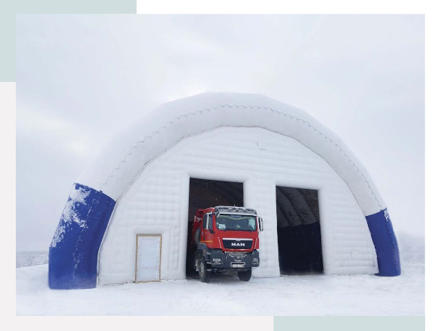 Мобильные ангары в Шатуре