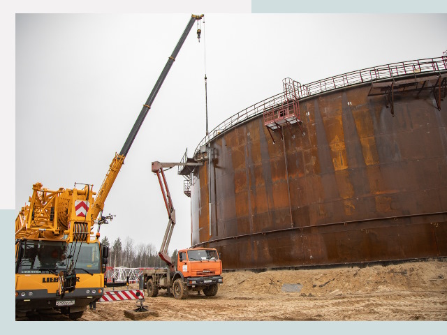 Монтаж резервуаров в Шатуре от 615 руб. за м³