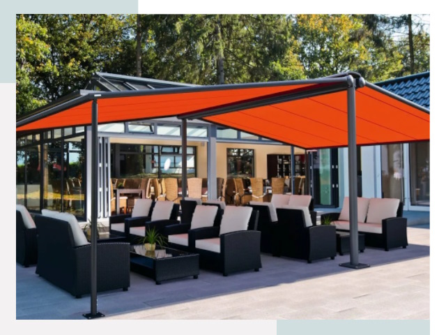 Навесы для кафе и ресторанов в Шатуре