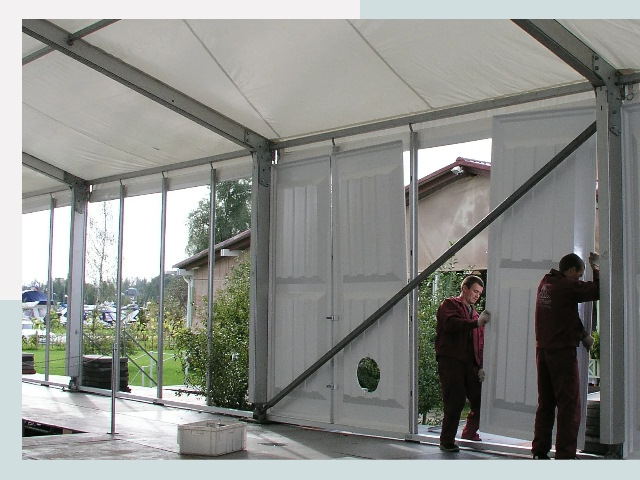 Быстро сборные шатры в Шатура от 615 руб. за м²