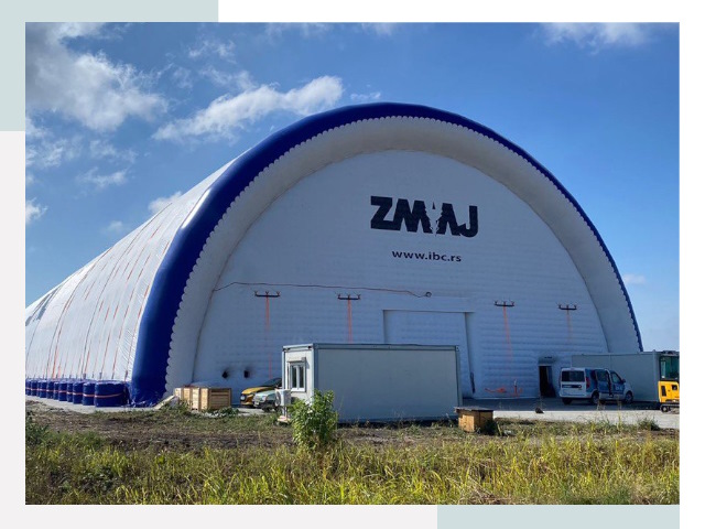 Брендирование ангаров в Шатуре