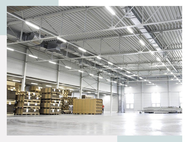 Освещение ангаров в Шатуре