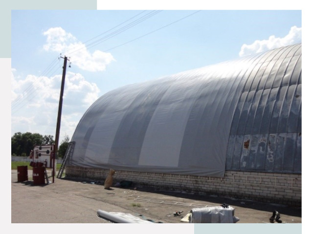 Ремонт ангаров в Шатуре