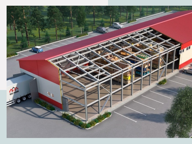 Проектирование ангаров в Шатуре от 615 руб.