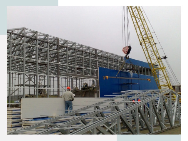 Монтаж ангаров в Шатуре